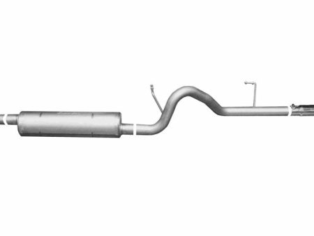 Gibson 08-12 Jeep Liberty Limited 3.7L 2.5in Cat-Back Single Exhaust - Aluminized Sale