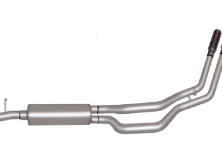 Gibson 17-18 Ford F-250 Super Duty XLT 6.2L 2.5in Cat-Back Dual Sport Exhaust - Stainless Sale