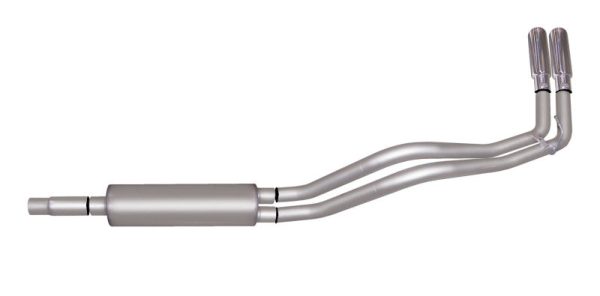 Gibson 94-96 Dodge Ram 1500 Base 3.9L 2.5in Cat-Back Dual Sport Exhaust - Stainless Hot on Sale