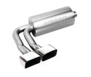 Gibson 88-93 Chevrolet C1500 Cheyenne 5.7L 2.5in Cat-Back Super Truck Exhaust - Stainless Discount