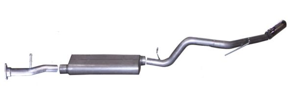 Gibson 06-09 Chevrolet Trailblazer LT 4.2L 2.5in Cat-Back Single Exhaust - Aluminized Supply