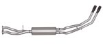 Gibson 96-99 Chevrolet Tahoe LS 5.7L 2.25in Cat-Back Dual Sport Exhaust - Aluminized Online now