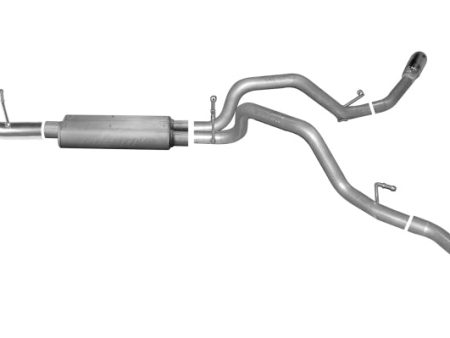 Gibson 10-13 GMC Sierra 1500 SLE 4.8L 2.25in Cat-Back Dual Extreme Exhaust - Stainless For Cheap