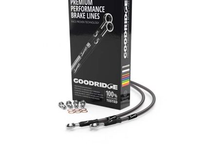 Goodridge 04-05 Honda F Blade CBR1000RR Carbon Clutch Lines Supply